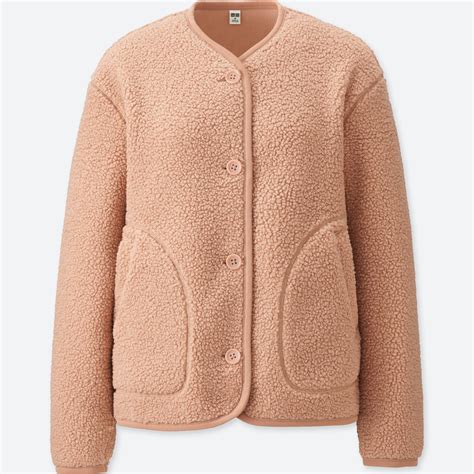 WOMEN FLEECE COLLARLESS JACKET | UNIQLO US