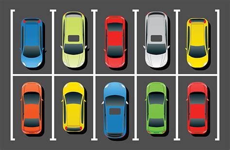 Row Of Parked Cars Illustrations, Royalty-Free Vector Graphics & Clip ...