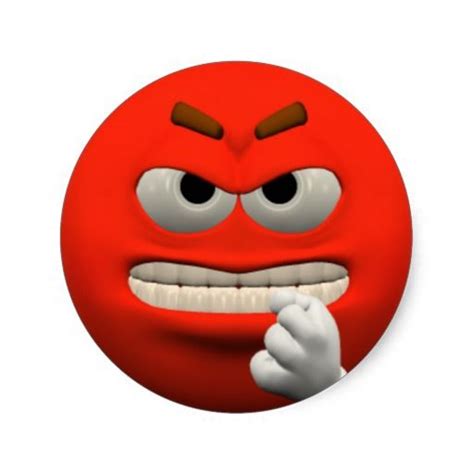 Red Angry Smiley - ClipArt Best