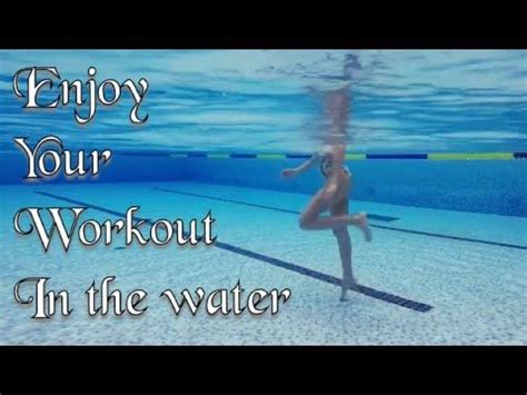 Enjoy aqua fitness basics - YouTube | Aqua fitness, Water aerobics ...