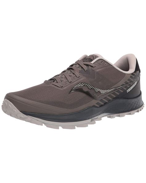 Saucony Rubber Peregrine 11 Trail Running Shoe in Black for Men - Save ...