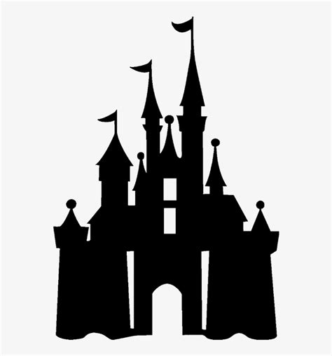 Disney Castle Silhouette Png PNG Image | Transparent PNG Free Download ...