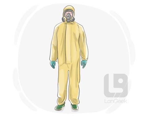 Definition & Meaning of "Hazmat suit" | LanGeek