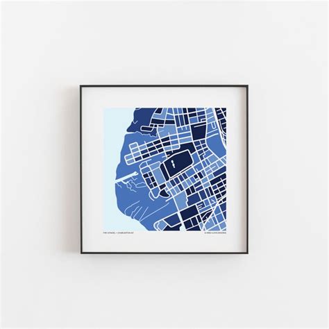 The Citadel Map Print - Etsy