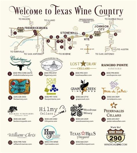 Fredericksburg Wine Road 290 | Texas Uncorked | Fredericksburg Texas ...