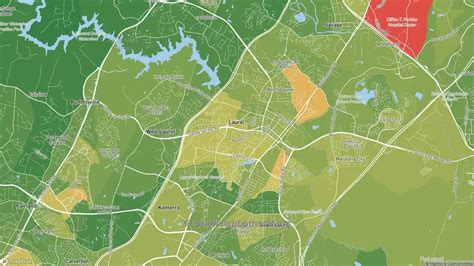 The Best Neighborhoods in Laurel, MD by Home Value | BestNeighborhood.org