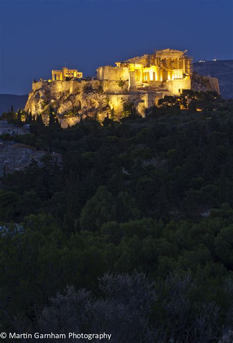 The Acropolis of Athens at night. – Martin Garnham Photo Tours