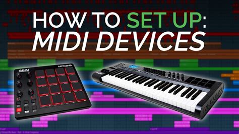 How To Set Up Your Midi Keyboard and Drumpad - YouTube