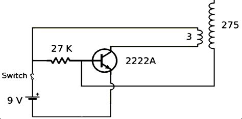 Mini Tesla Coil Circuit Diagram