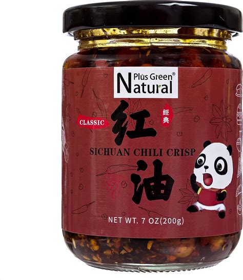 Classic Sichuan Chili Crisp 7 Ounces (200g), Medium Hot and Tingling ...