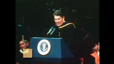 Win One for The Gipper — Notre Dame Commencement Speech Pt 4/4 — Ronald ...