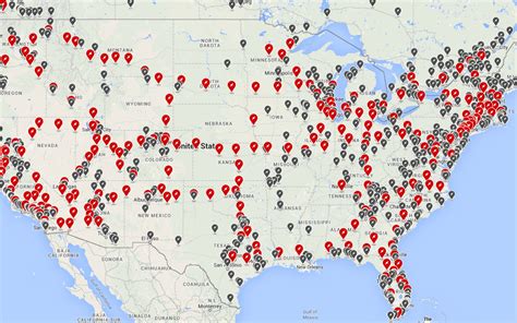 Tesla Charging Stations Map | Map Of The World