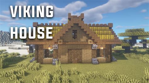 How to build a Viking House in Minecraft | Viking house, House styles ...