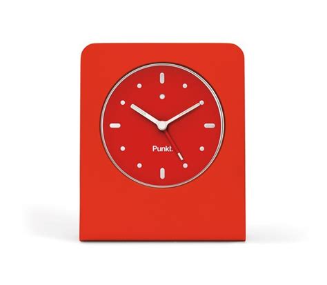 Punkt. AC01 alarm clock by Jasper Morrison: reliable, elegant and analogue.