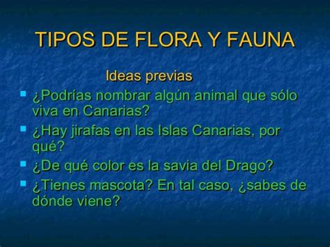 Flora y fauna de Canarias