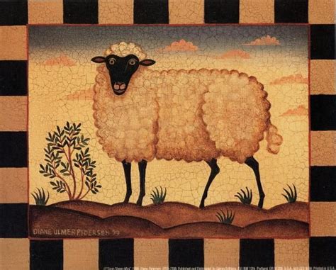 10+ Folk Art Sheep Paintings Ideas - PAINTSWD