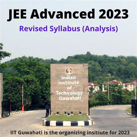 JEE Advanced 2023 Revised Syllabus | Physics | Analysis