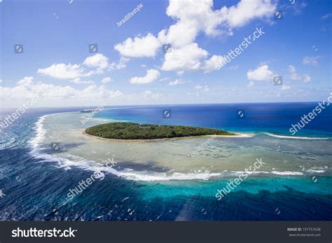 Tropical Beach Scene Micronesia Yap State Stock Photo (Edit Now) 197757638