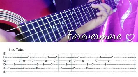 Forevermore - (Easy) Fingerstyle Guitar with Chords plus Tabs - YouTube