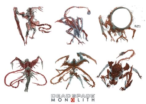 Necromorphs 1 - Opus Artz - Concept Art Studio London