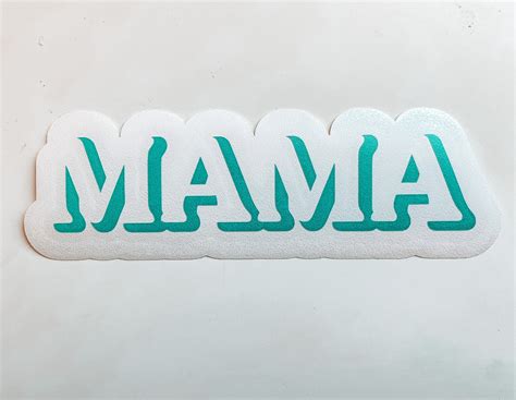 Simple Mama Decal // Mama decal // mama sticker // mom gifts | Etsy