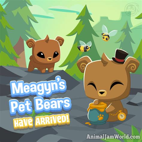 Meagyn’s Pet Bear in Animal Jam #AnimalJam #Meagyn'sPetBear #Pets ...