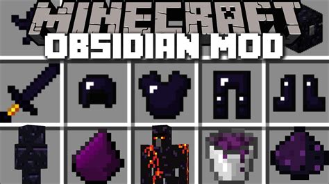 Minecraft Papercraft Obsidian