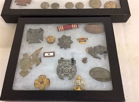 World War II Militaria/Medals Displays