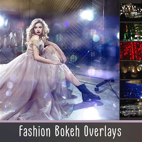 75 Fashion Overlays: Fashion Bokeh Photo Overlays - Master Bundles