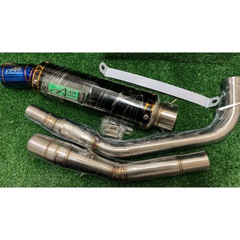 YAMAHA R15 - AJI RACING Exhaust - 32MM Racing Exhaust Muffler | Shopee ...