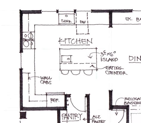 Small Kitchen Floor Plan With Dimensions