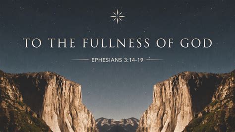 To the Fullness of God - Christian Bible Church of the Philippines