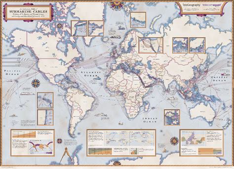 Feast Your Eyes on the 2023 Submarine Cable Map