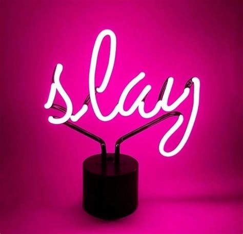 Pink SLAY neon sign🌸🌸🌸 #pinkneon #neon #pinkneonsigns #neonsigns # ...