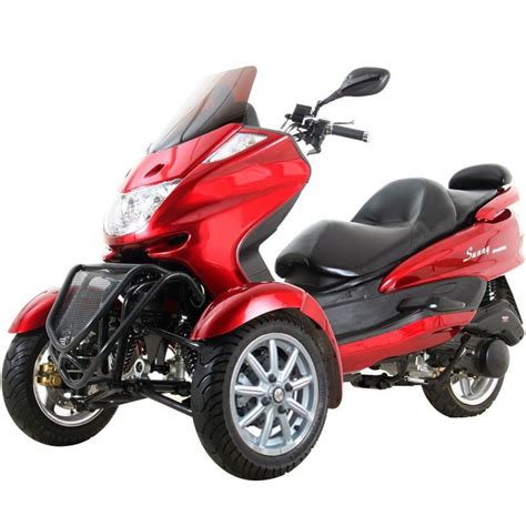 Trike Gas Motor Scooters 150cc 3 Wheels Moped | Trike scooter, Motor ...