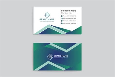 Modern Blue Business Card Design Graphic by shimulazad7 · Creative Fabrica