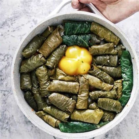 Vegetarian Stuffed Grape Leaves Recipe (Dolma)