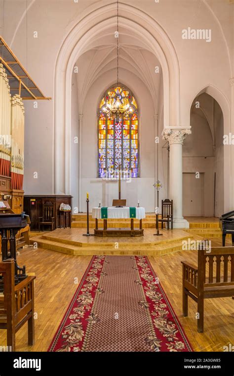 St. Saviour's Anglican Church interior, Riga, Latvia Stock Photo - Alamy