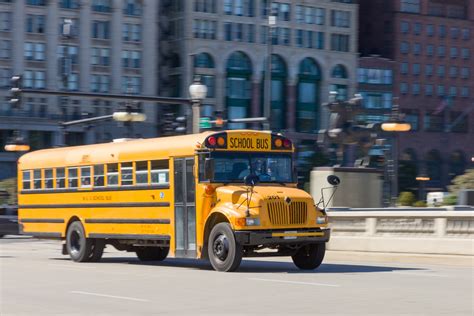 Yellow School Bus Free Stock Photo - Public Domain Pictures