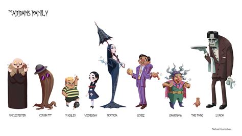 Top 100 + Addams family cartoon characters - Delhiteluguacademy.com