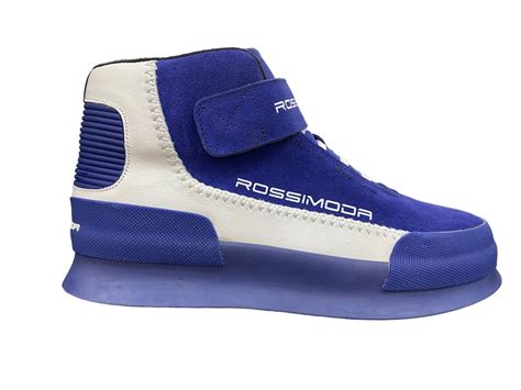 ROSSIMODA - Venezia Hi-Top Sneakers Men's Navy/White Lace Ups | Shop ...