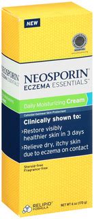 Neosporin Eczema Essentials Daily Moisturizing Cream - 6 OZ ...