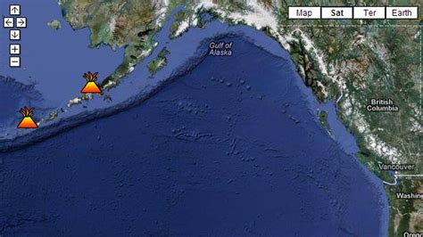 Map: Locations of Alaska’s active volcanoes - The Globe and Mail