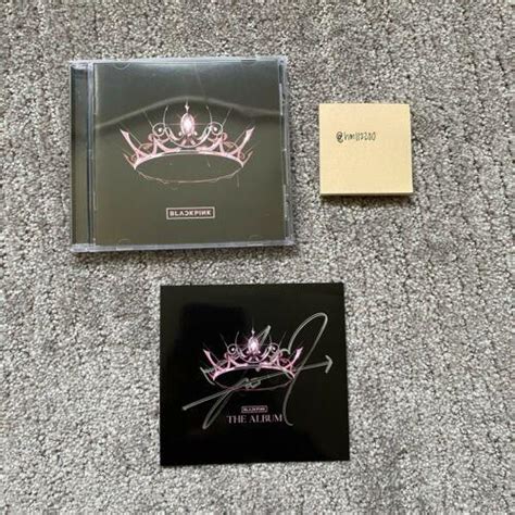 blackpink jisoo signed 'the album' | #3620504530