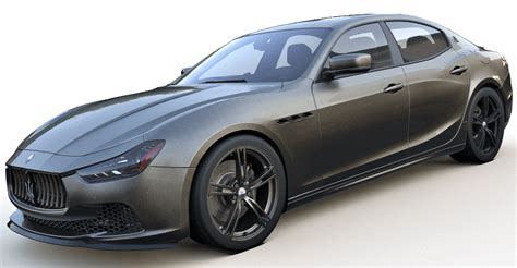 Maserati Ghibli 3d model