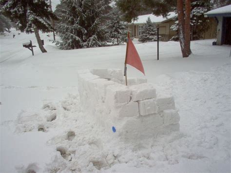 Snow forts! | Snow fort, Snow house, Snow