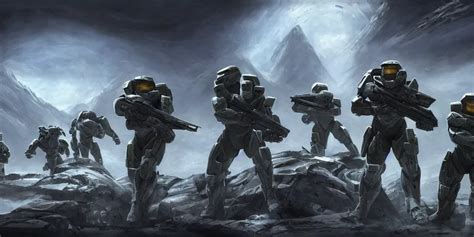 Halo Reach concept art | Stable Diffusion