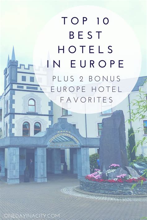 Top 10 Best Hotels in Europe