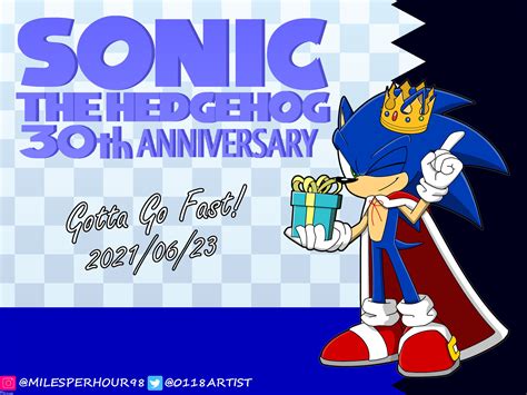 Sonic 30th Anniversary (2021) by The0118 on DeviantArt