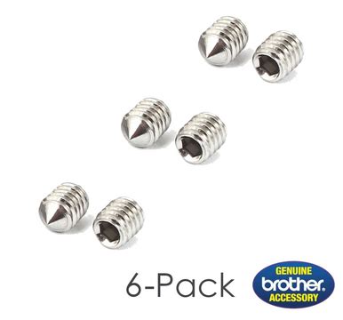 Brother Needle Set Screw for Multi-Needle Embroidery Machines 6-Pack ...